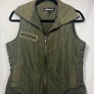 Olive Green Dollhouse Vest